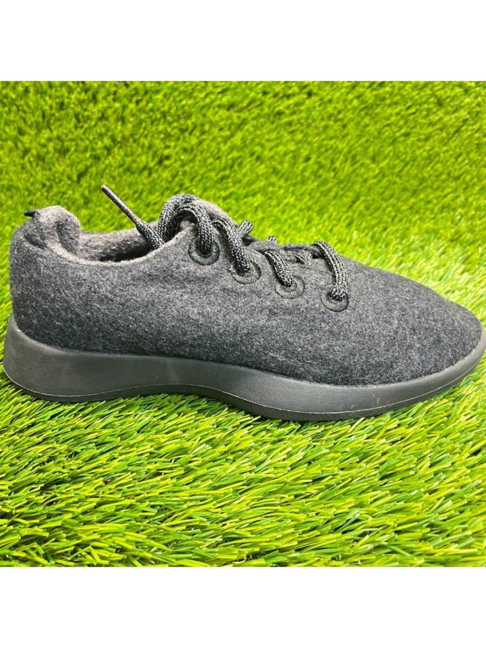 Allbirds Wool Runners Womens Size 5 Black Walking Running Walking Shoes Sneaker